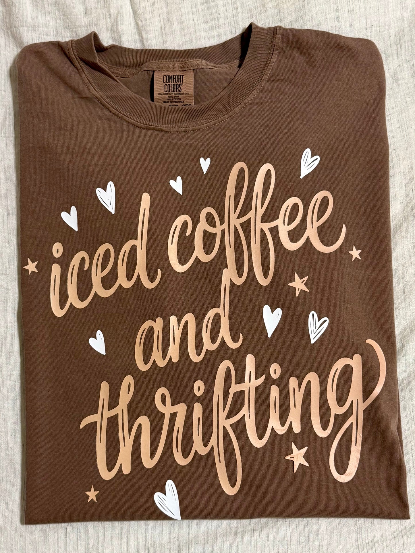 Iced Coffee & Thrifting Tee