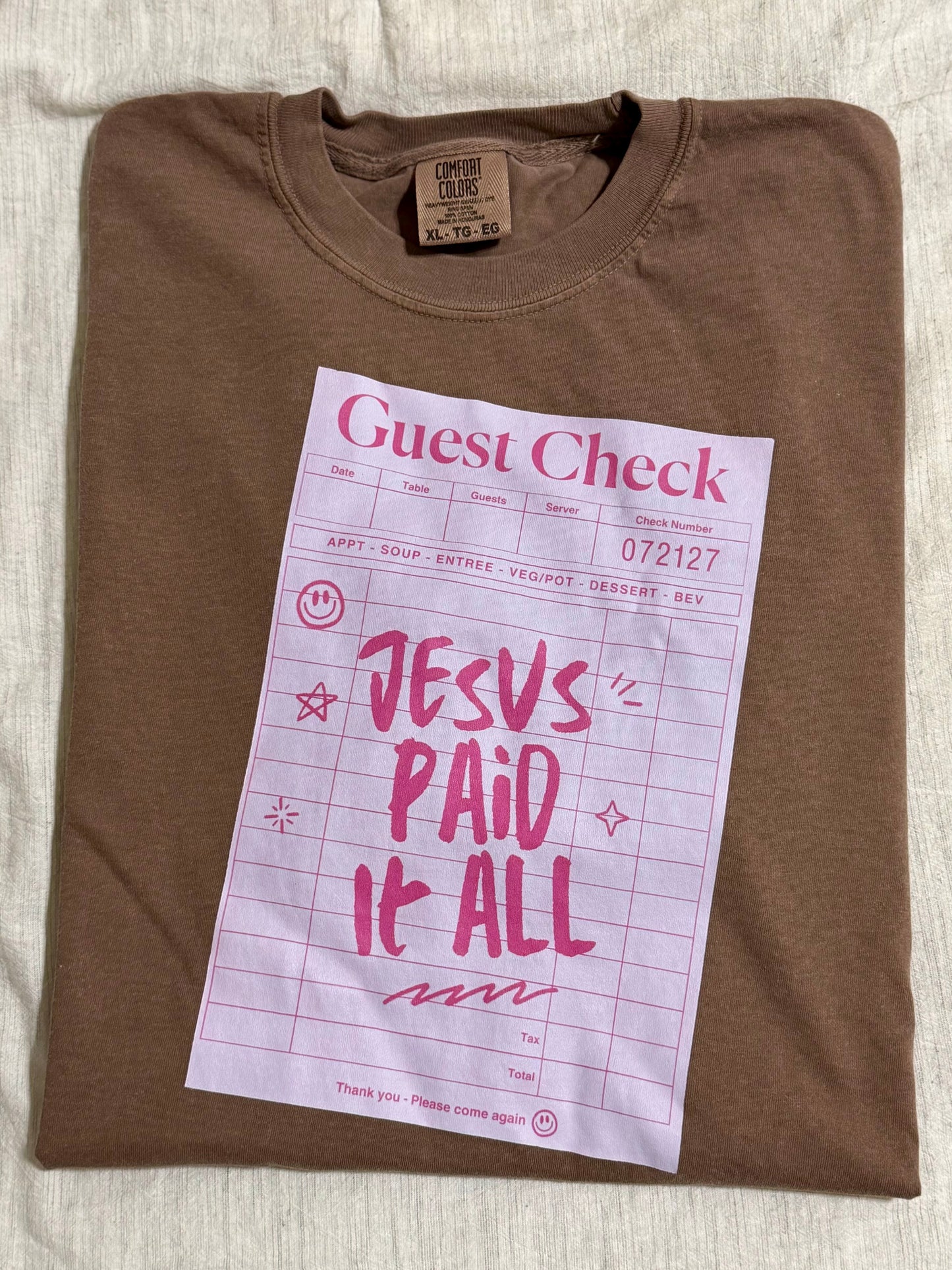 Jesus Paid It All Tee
