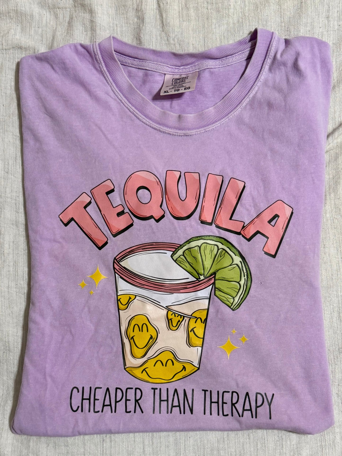 Tequila - Cheaper Than Therapy Tee