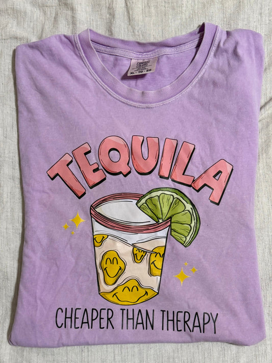 Tequila - Cheaper Than Therapy Tee